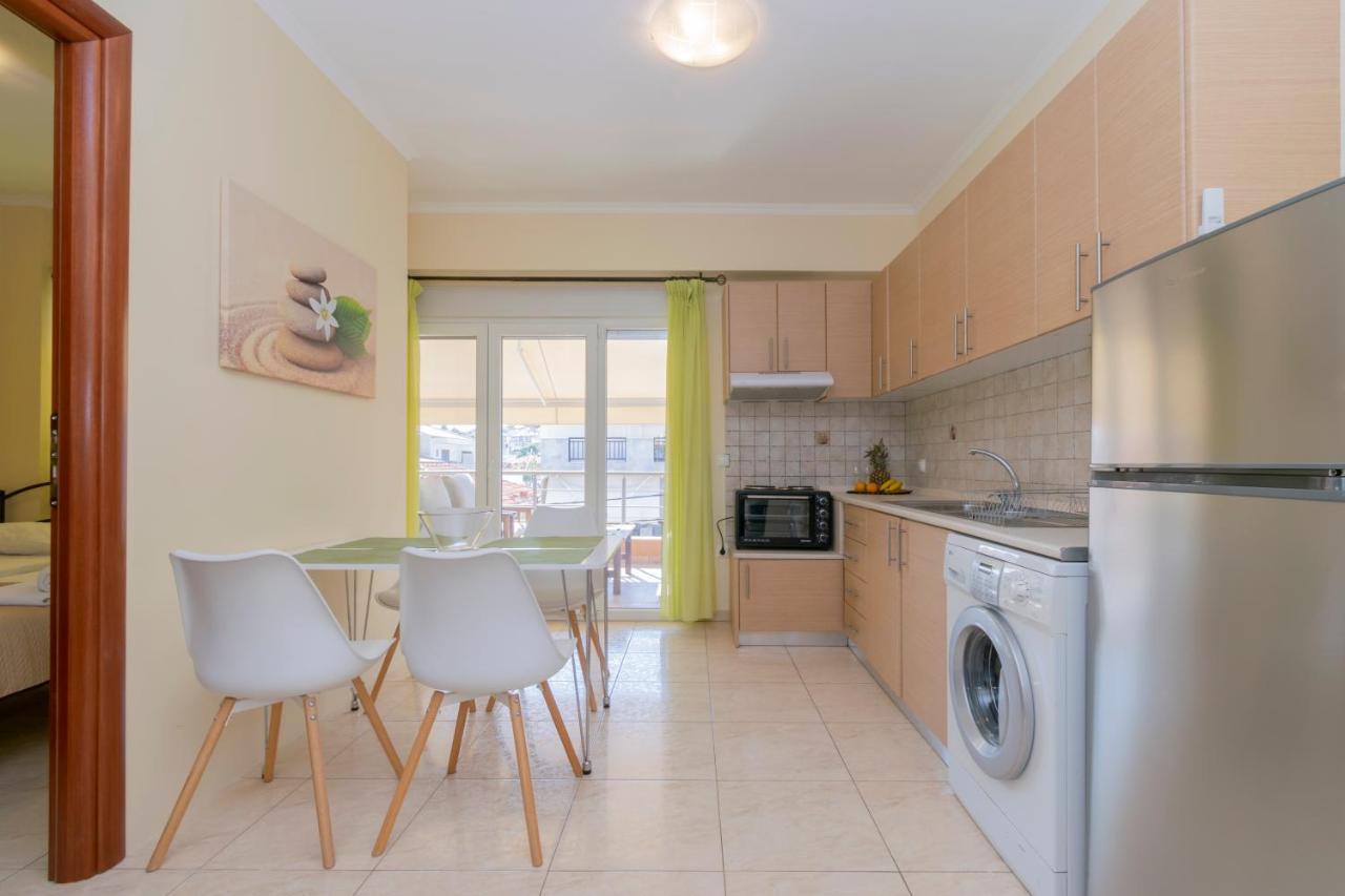 Evdokia'S Apartments And Rooms Neos Marmaras Luaran gambar